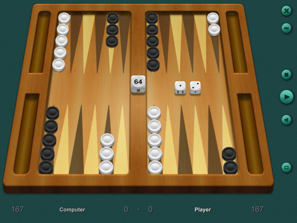 Backgammon Against Real Player